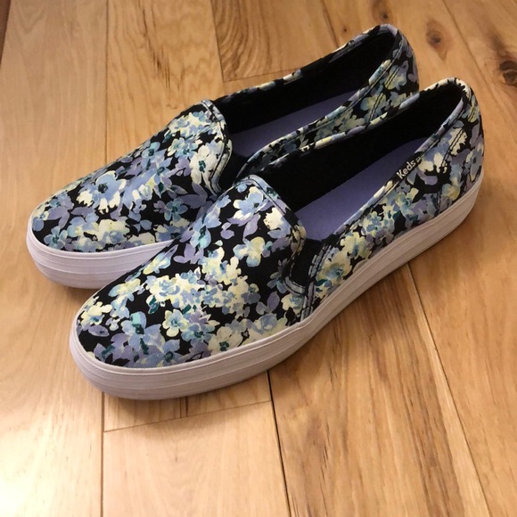 Ked’s Double Decker Floral Slip Ons - Picture 2 of 7